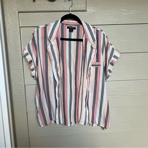Madewell Short Sleeve Button Front Shirt